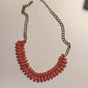 Coral fashion necklace